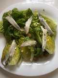 Cogollicos de Tudela con boquerones en vinagre