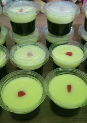 Foto resep Puding coklat vla home made