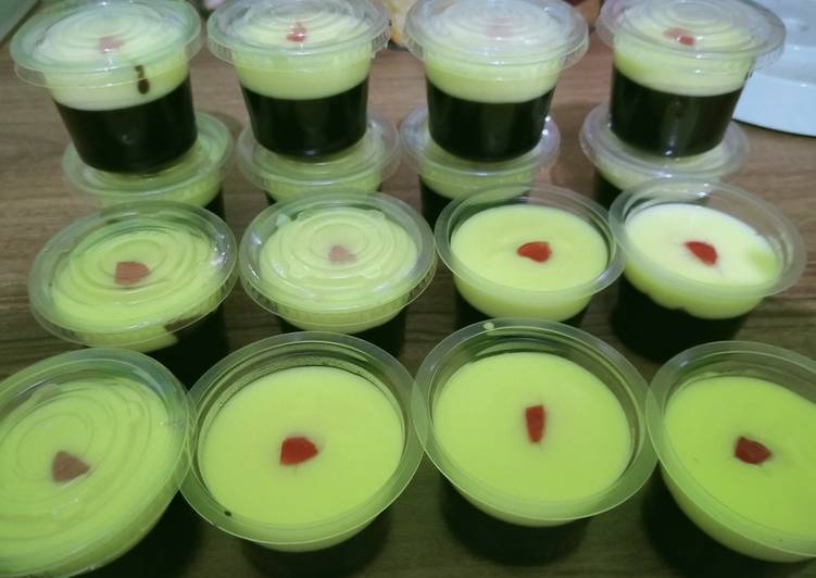 Puding coklat vla home made