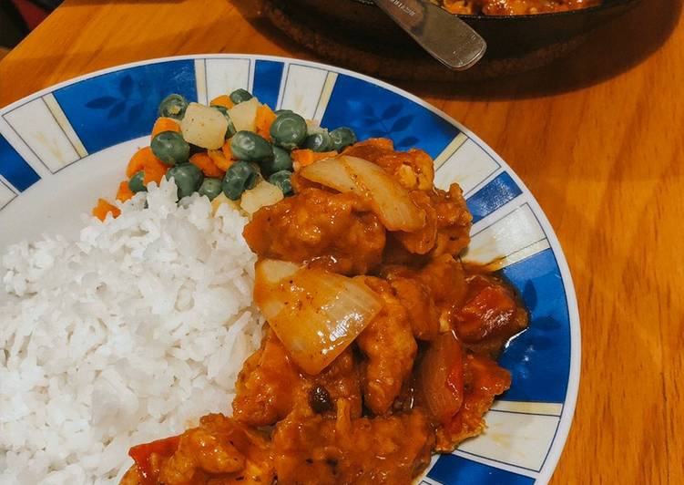 Resep Crispy Chicken With Korean Sauce Yang Lezat