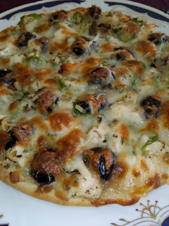 Una foto de Pizza de atún