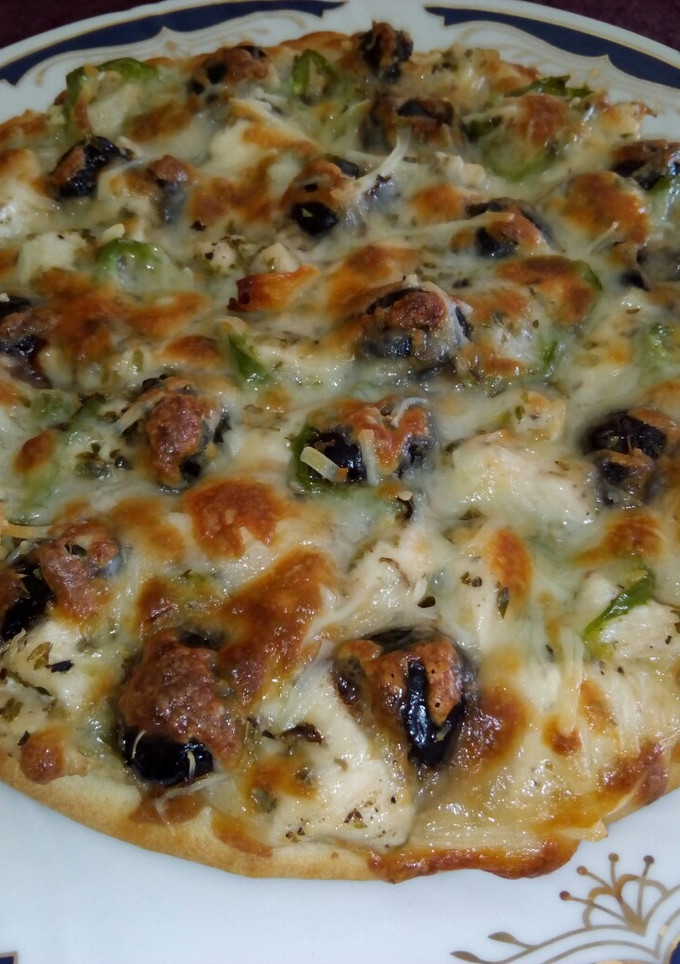 Una foto de Pizza de atún