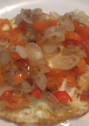 Foto resep Telur ceplok sambal bawang 🍳🍳