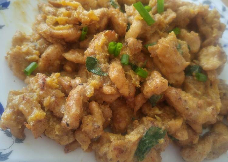 Resep Ayam salted egg yang Enak Banget