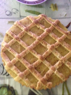 Una foto de Kuchen manzana