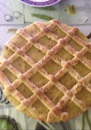 Una foto de Kuchen manzana