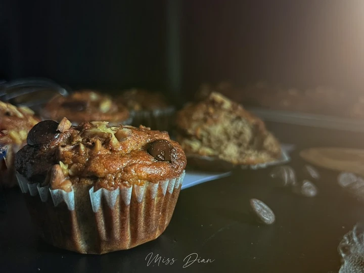 Cara Simple Menyiapkan Resep  Banana Muffin (gluten free) yang Sempurna, Lezat