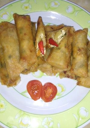 Foto resep Risol Isi Tahu, Makaroni,Daging Ayam
