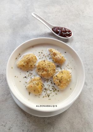 Foto resep 513. Sempol Ayam Tahu Kuah Keju Creamy