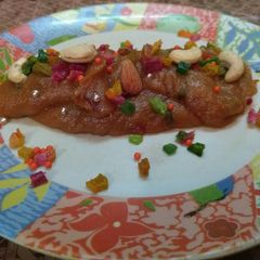 A picture of BesanHalwa.