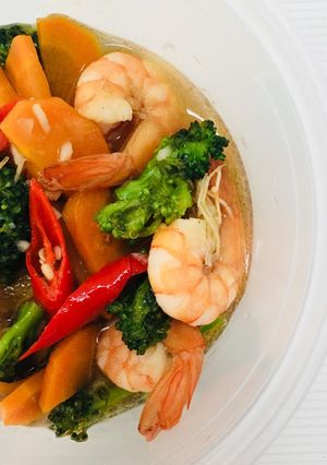 Foto resep Cah Udang Brokoli