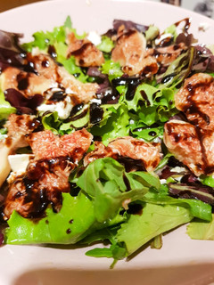 Una foto de Ensalada de higos