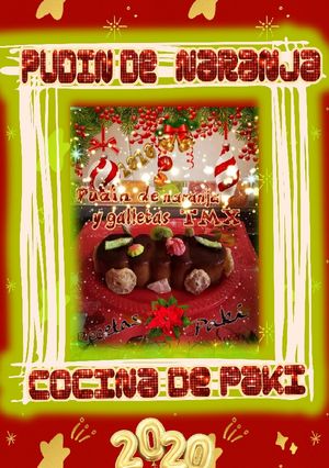 Foto principal de Pudin de galletas y naranja a mi manera TMX 🍪🍊