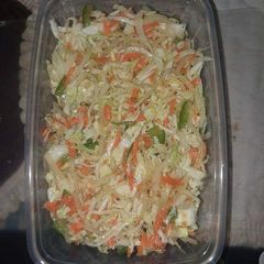3 colour mix veggies salad A picture of 3 colour mix veggies salad.