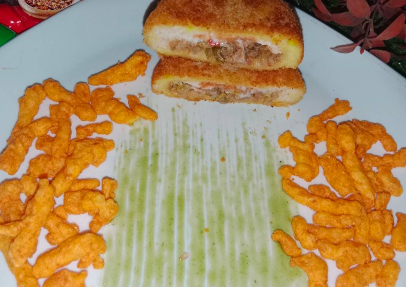 Kurkure bread Kachori