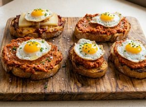 Una foto de Pincho de Huevos de Codorniz