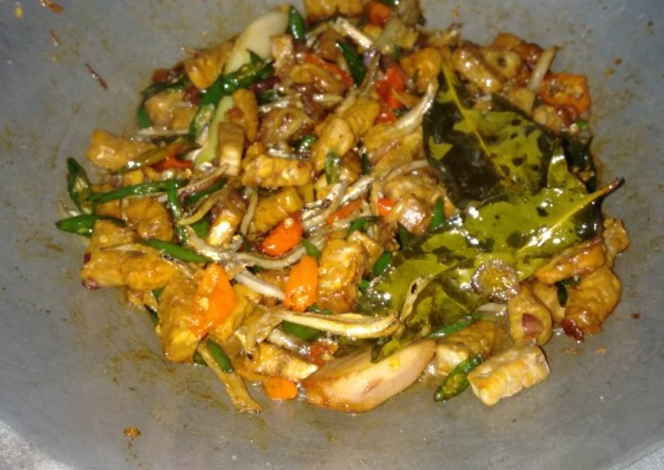 Oseng Tempe Teri