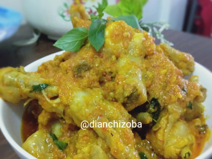 Cara Gampang Membuat Ayam Woku Kemangi Pedas, Bikin Ngiler