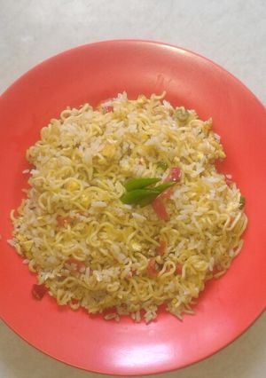 Foto resep Nasi Mawut Indomie(rasa soto)