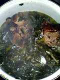 Smack ya Mama Collard greens with smoke meat