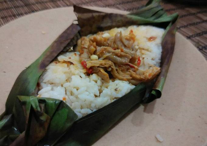 Resep Nasi Bakar Isi Ayam Jamur Pedas Oleh Shanty Anggraini Cookpad 7370