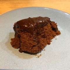 A picture of Quick chocolate fudge cake.