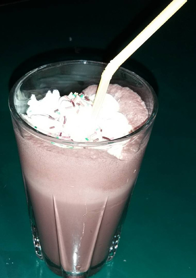 Una foto de Batido de chocolate
