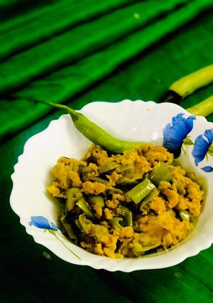 A picture of Besan Ki Mirch (quick and easy recipe).