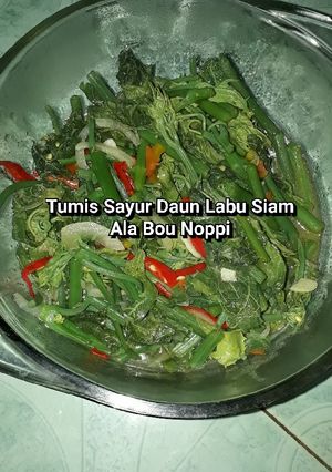 Foto resep Tumis Sayur Daun Labu Siam