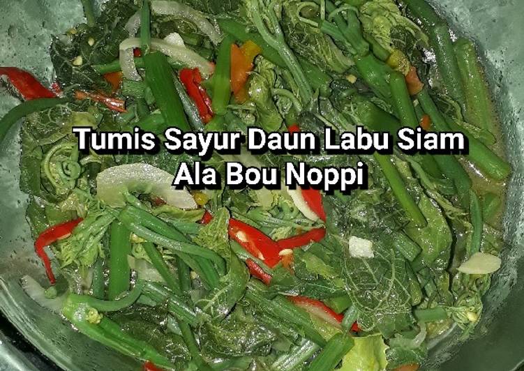Resep Tumis Sayur Daun Labu Siam yang Lezat