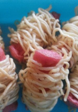 Foto resep Sosis Gulung Mie