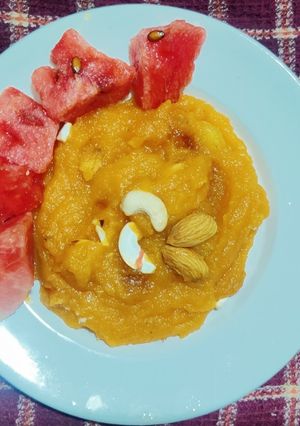 A picture of Water melon Halva.