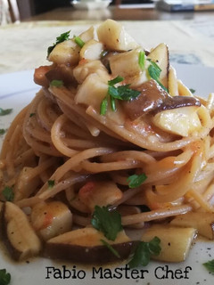 Foto di Spaghetti Integrali con Funghi Porcini