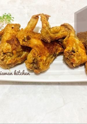 Foto resep Ayam goreng bumbu kunyit