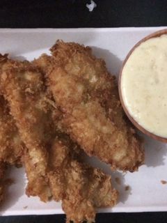 Foto resep Cheesy sauce ayam katsu