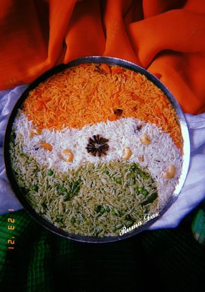 ট্রাই কালার পোলাও(tri colour polau recipe in bengali) রেসিপির প্রধান ছবি