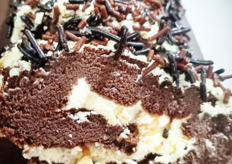 Chocolate Flourless Roll Cake Keto 😍