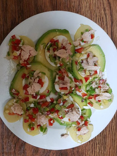 Una foto de Ensalada de aguacate