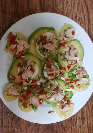 Una foto de Ensalada de aguacate