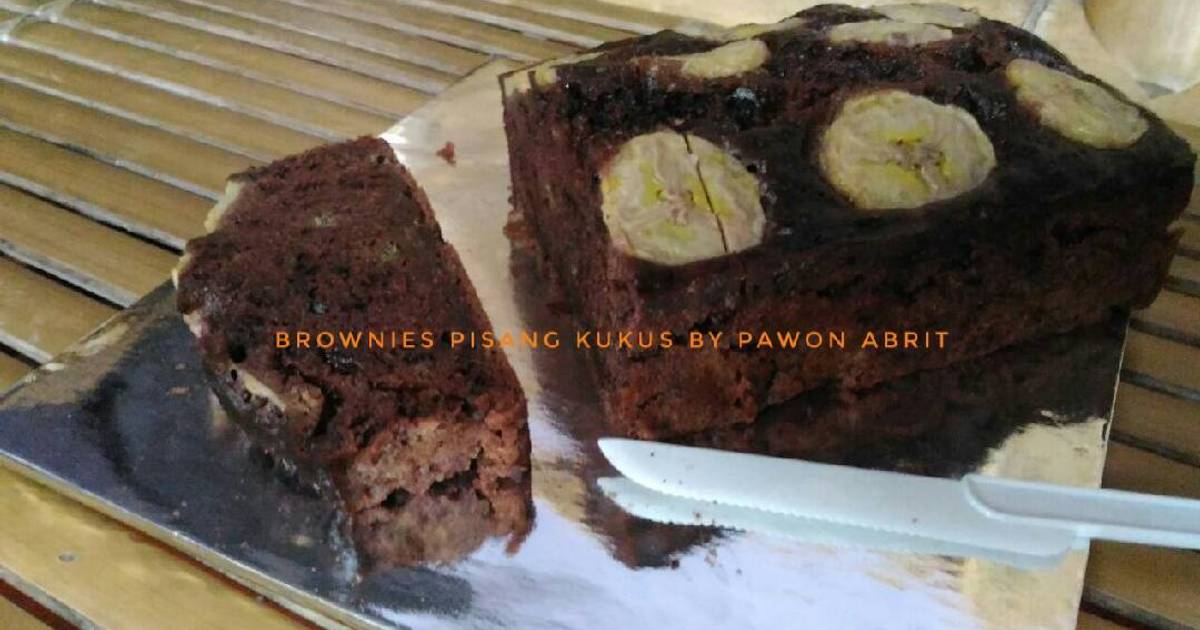 Resep Brownies Pisang Kukus oleh Pawon Abrit Cookpad