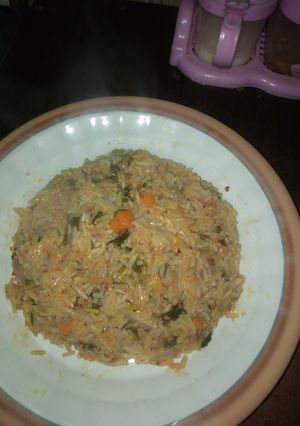 A picture of Native jollop rice.