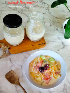 Foto resep 579.Plain Yoghurt Homemade