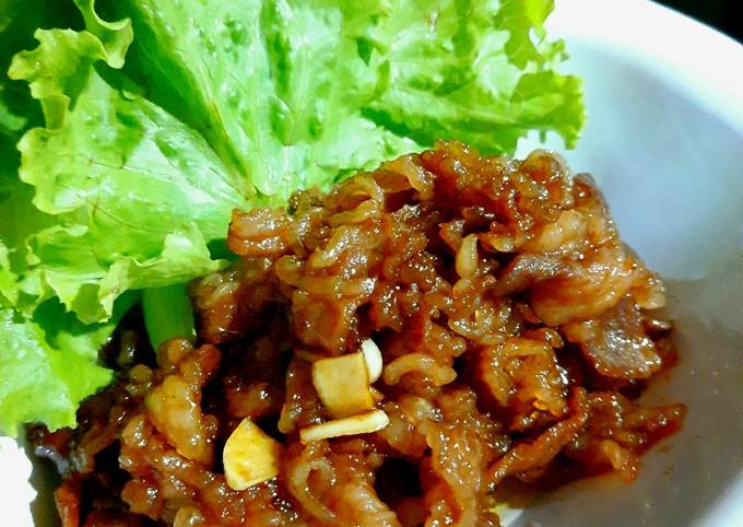 14. Beef Belly Bulgogi Super Praktis