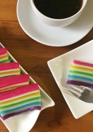 Foto resep Lapis pelangi