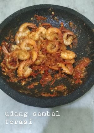 Foto resep Udang Sambal Terasi