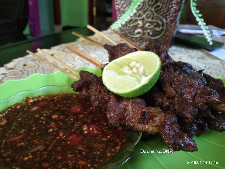 Cara Memasak Sate Daging Madura Irit Anti Gagal