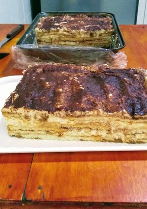Una foto de Tiramisú fácil