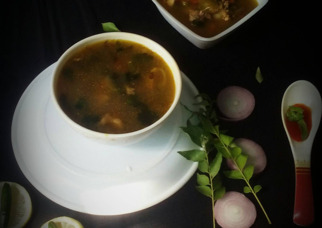 Healthy chicken soup