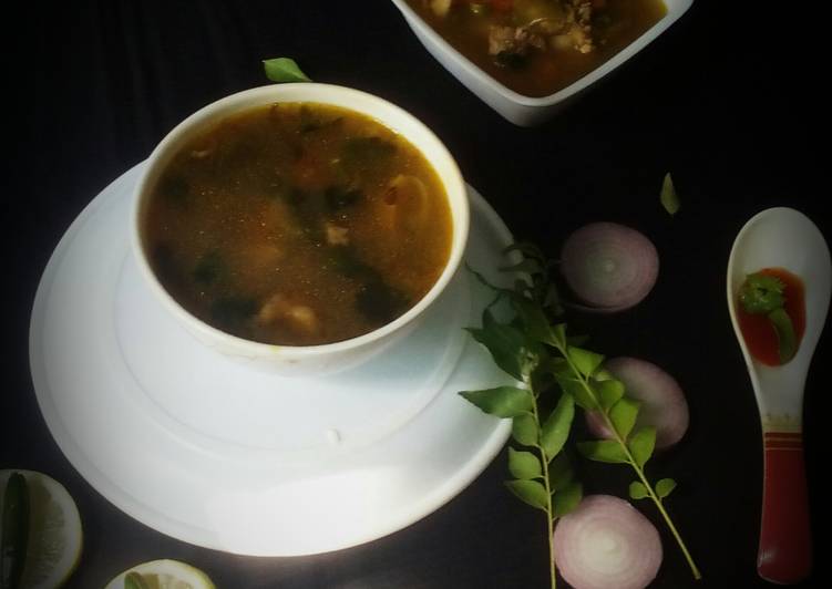 Recipe of Homemade Healthy chicken soup