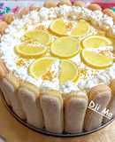 Babapiskótás torta (citromos)